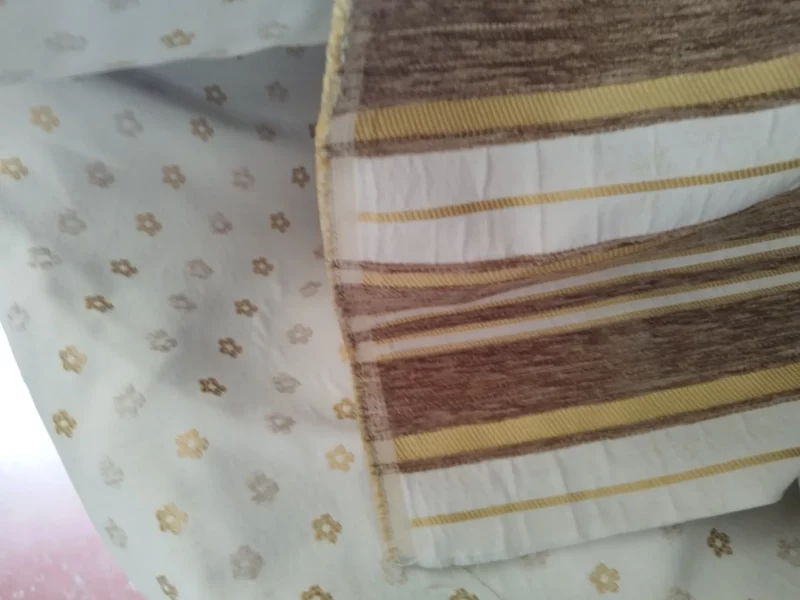 restos de serie de telas